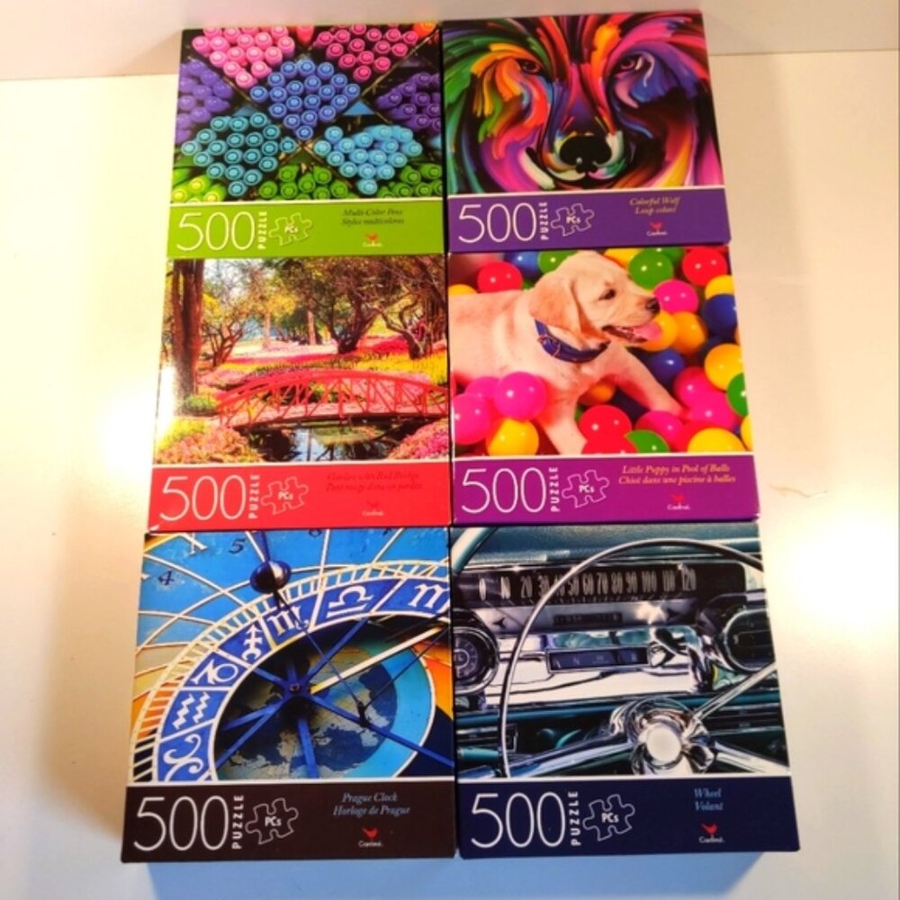 6 PKG PUZZLES